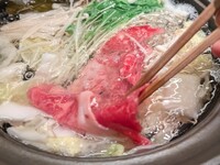 〈しゃぶしゃぶ〉90分飲み放題・厳選コース（牛・豚４種類〜）