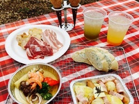 【コスモスBBQセット（器材レンタル付き）】