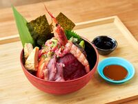 C7 Luxury Seafood Rice Bowl Lunch [Free refills of fried horse mackerel / Dessert / Free coffee included]