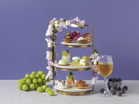 【Ruby Roman and Shine Muscat Afternoon Tea】