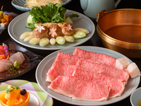★추천【솔씨 향이 가득한 시원한 와규 스키야키】 흑모와규  등심을 맛보세요