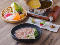 Shabu-shabu Hokkaido Shiretoko Chicken course