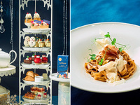 【パスタ＋カフェフリー】スノーホリデー×ジュリークローズアフタヌーンティー（平日）