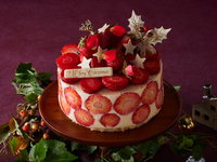 あまおう苺たっぷりXmasケーキ（直径15cm ）