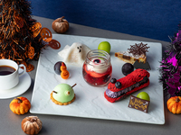 Halloween Sweets Collection with Coffee