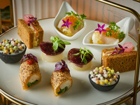 [Weekends & Holidays／Table Seating, 2.5 Hours] Autumn Chocolate Afternoon Tea with Lindt Chocolate (Reserved for Groups of 5–10 Adults)