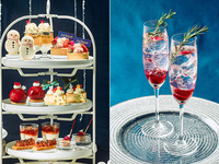 【スペシャルドリンク＋カフェフリー】スノーホリデー×ジュリークローズアフタヌーンティー（土日祝）