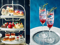 【スペシャルドリンク＋カフェフリー】スノーホリデー×ジュリークローズアフタヌーンティー（平日）