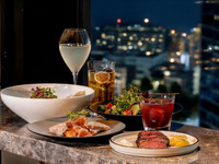 ８６シグネチャープラン 全4皿＋フリーフロー（窓際席確約＆2時間飲み放題）
