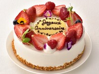 Strawberry shortcake (round 18 cm)