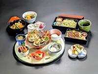 ご好評につき第二弾！【「加賀散歩」昼　～暮秋の彩～加賀碩果の恵み】平日13時よりの限定！　加賀の旬の味覚を少しずつ＆1ドリンク付