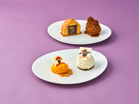 [Limited Quantity] Seasonal Dessert Plate ~Shaun the Sheep: Monster on the Pumpkin Farm!~