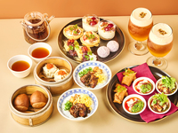 14時【厳選中国茶が飲めるカフェフリー付き】　秋のチャイニーズアフタヌーンティー
