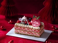 Christmas mille-feuille