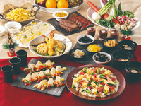 【New Year’s period】 Lunch buffet: Live cooking demonstrations and over 50 dishes unlimitedly available (Dec 31–Jan 3) Adults