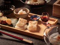 【囲炉裏と甘味 gururi】囲炉裏で楽しむお餅セット