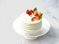 【Take Out】Christmas Strawberry Shortcake (Whole) 15cm