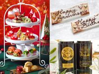 🎄【12/19・20・24・25】メッセージプレート＆紅茶のクリスマスプチギフトプレゼント！真っ赤ないちごのクリスマスアフタヌーンティー