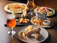 【スタンダードプラン】「麦宵コース」全5品8種＋2時間飲み放題 5,800円