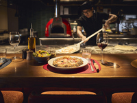 【Pizza CIAO! Lunch Set】Green Salad, Freshly Baked Pizza and Dessert