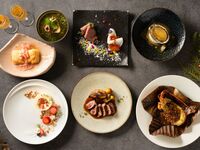 【Xmas2026】乾杯酒付　飛騨牛や鮑・伊勢海老を堪能する鉄板焼き特別コース