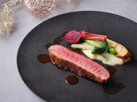 【Xmas2026】(Natale Elegante)乾杯酒付！天草産真鯛×帆立貝×岩手県産「たのはた鴨」でイタリアンディナー