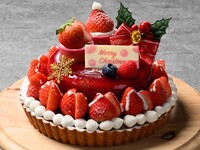 ◆事前決済／12/16まで◆【Christmas Cake 2026】 いちごタルト（約 18㎝）＜100台限定＞