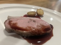Dinner — Chef's omakase course (7 courses total; main course features branded/premium pork)