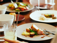 9/17～【ランチ】 Lunch Course全4品 乾杯スパークリングワイン付
