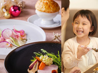 12/21・23【ファミリー相席個室】🥂スパークリングワインで乾杯🥂冬野菜と国産牛ステーキのハーフランチコース-SEASON-