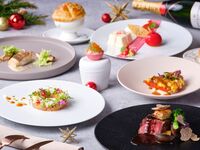 12/19・20【キャンドル装飾ソファ席】🥂モエ＆シャンドンで乾杯🥂タラバ蟹・アワビ・オマール海老と黒トリュフのマリアージュ、国産牛ステーキのフルコース-Spécialité-