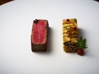 (Dec 24-25) Christmas Dinner Course"Menu Noël" with a glass of Rose Champagne