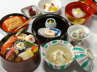 冬の光悦水指弁当個室プラン