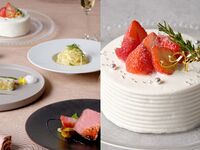 【12/19～25】乾杯ドリンク・クリスマスケーキ付◇前菜・パスタ・国産牛・デザートまでの 全4品クリスマスランチ