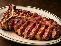 86 L-BONE STEAK EXPERIENCE＋フリーフロー付き（窓際確約）