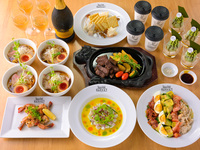 【飲み放題付】団体プレミアムプラン(10月Menu)