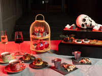 Pitch-Black Halloween Afternoon Tea (Weekdays)