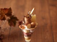 【11月】Parfait automne　パルフェ　オートンヌ ～モンブランと洋梨のパフェ～