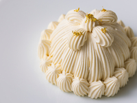 October-November — Premium Marron Chantilly Set with Fresh Kasama Chestnuts and Wasanbon Cream