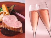 🎀10月限定ロゼスパークリングワインプレゼント！【平日】4品で愉しむカジュアルコース