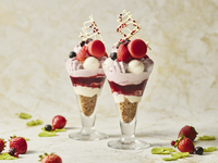 【1/4～2/28】Very Berry Strawberry！パフェ（カップルセット）