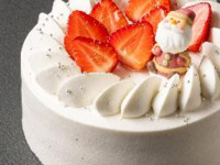 【クリスマスケーキ】 ノエル・デ・フレーズ 直径15cm