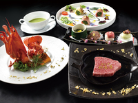 Omi Beef and Lobster Gold Leaf Course 【Crafted with Murata Gold Leaf】 - Supreme Sirloin 160g 