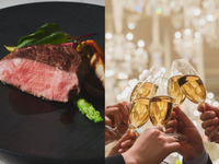 12月26・27日限定！【飲み放題付🥂年末ディナー】旬の食材を使った前菜や肉料理＆魚料理など Wメインディナー全5品～CHEF'S SELECTION～