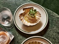 bills Ginza 10th anniversary dinner course