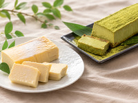 静岡県産抹茶&テリーヌフロマージュのチーズケーキセット