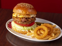 チリビーンエッグバーガー