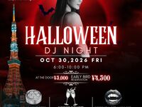 October 30 【Halloween DJ Night Event】