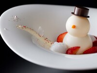 クリスマスコース　エクセプションペアリングワイン付き