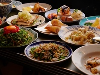 大海老や牡蠣を味わう人気海鮮中華コース"飲み放題込み5,000円+500円で飲み放題グレードアップ